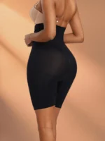 SHEIN GRANDE TAILLE (44/46/48/50/52/54) Short gainant taille haute effet sculptant – Coupe confortable, noir E133 https://sheinstyle.store original Algerie DZ