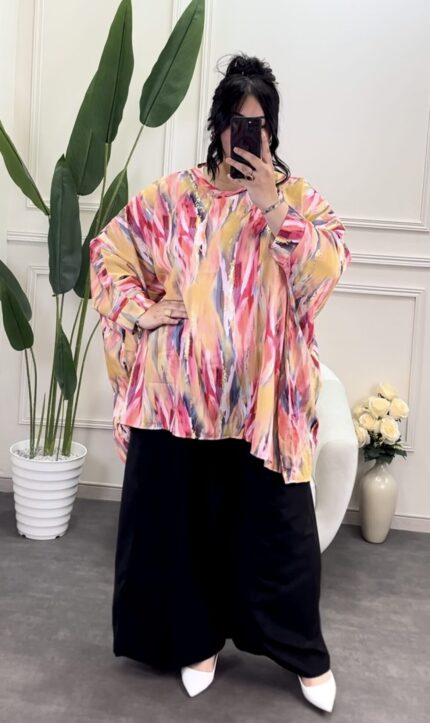 2900 da ensemble grande taille  (52 à 64) pantalon + haut manches longues mlc2 https://sheinstyle.store original Algerie DZ