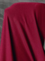 SHEIN GRANDE TAILLE (48/50/52/54) -Robe maxi moulante – rouge, manches lanternes, col montant, grande taille E153 https://sheinstyle.store original Algerie DZ