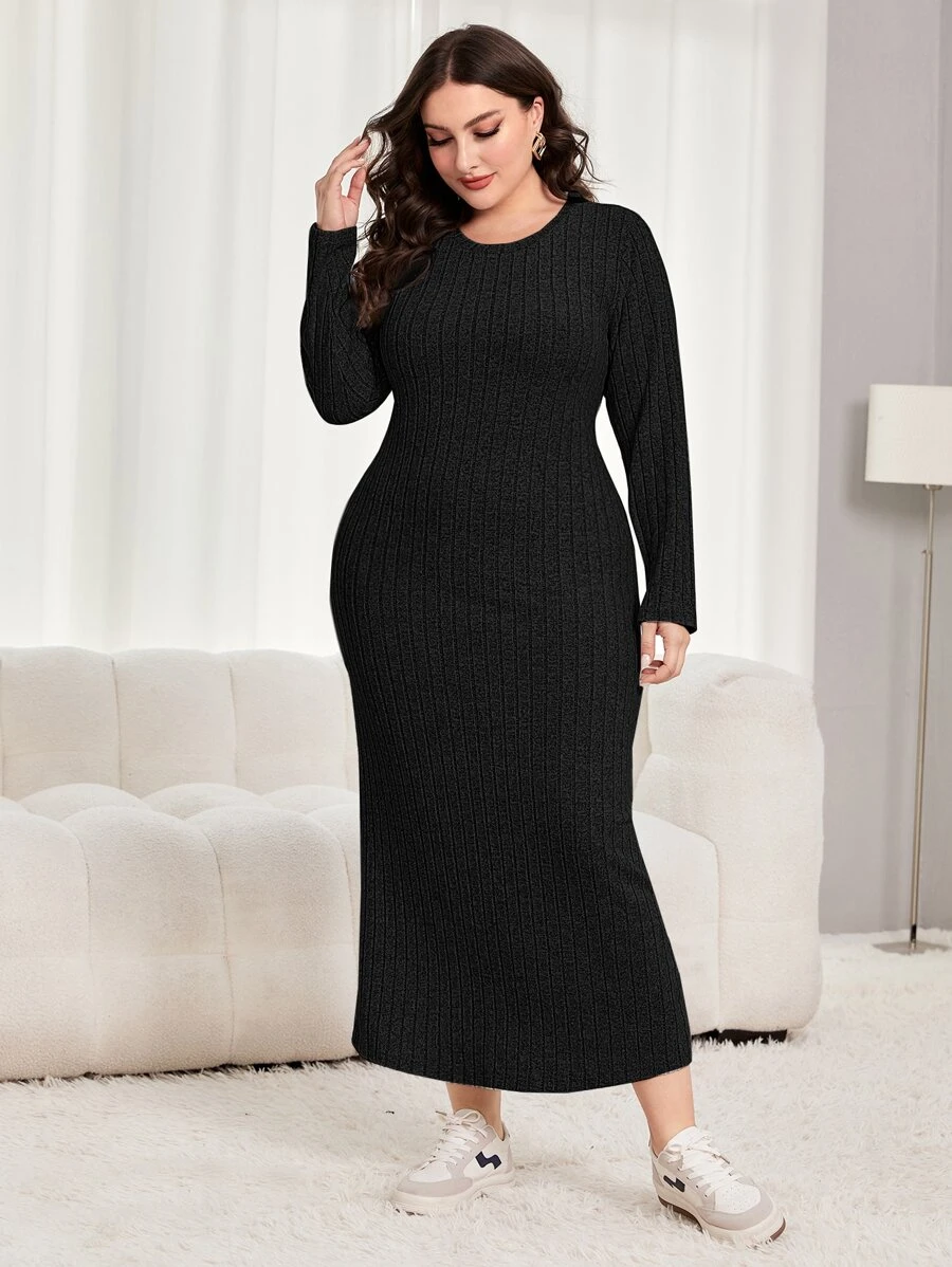 SHEIN GRANDE TAILLE (48/50/52/54) Robe côtelée en maille V50 https://sheinstyle.store original Algerie DZ SHEIN GRANDE TAILLE (48/50/52/54) Robe côtelée en maille V50 https://sheinstyle.store original Algerie DZ