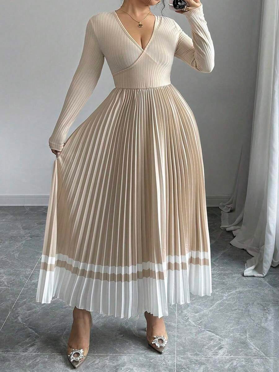 SHEIN GRANDE TAILLE (44/46/50/52/54) Robe maxi élégante dégradée à col V avec taille nouée E215 https://sheinstyle.store original Algerie DZ SHEIN GRANDE TAILLE (44/46/50/52/54) Robe maxi élégante dégradée à col V avec taille nouée E215 https://sheinstyle.store original Algerie DZ