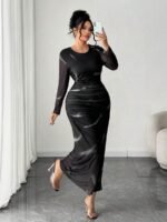 SHEIN GRANDE TAILLE (48/50/52/54) Robe fleurie élégante adaptée aux silhouettes petites E335 https://sheinstyle.store original Algerie DZ