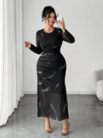 SHEIN GRANDE TAILLE (48/50/52/54) Robe fleurie élégante adaptée aux silhouettes petites E335 https://sheinstyle.store original Algerie DZ
