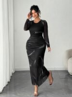 SHEIN GRANDE TAILLE (48/50/52/54) Robe fleurie élégante adaptée aux silhouettes petites E335 https://sheinstyle.store original Algerie DZ